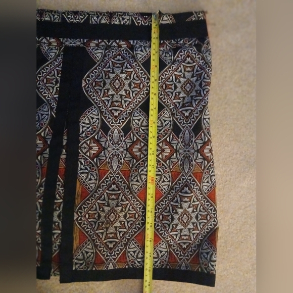 EP Pro Women's Golf Skort Skirt Geometric Multicolor Forbidden City Size 14.  FL - Picture 8 of 8